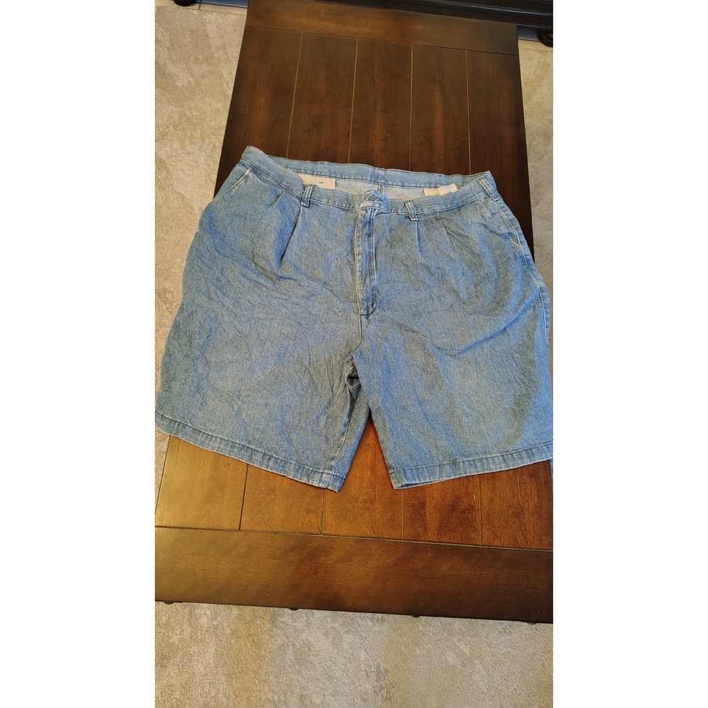 Wrangler Five Star Heritage Carpenter Stretch Denim Shorts Men's Size 40 Blue